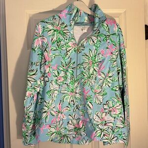 Lilly Pulitzer Multicolor Floral Blouse XXL